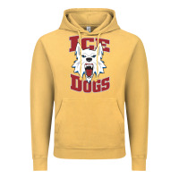 Vintage Mustard Fairbanks Ice Dogs Vintage Hoodie - ArtChic
