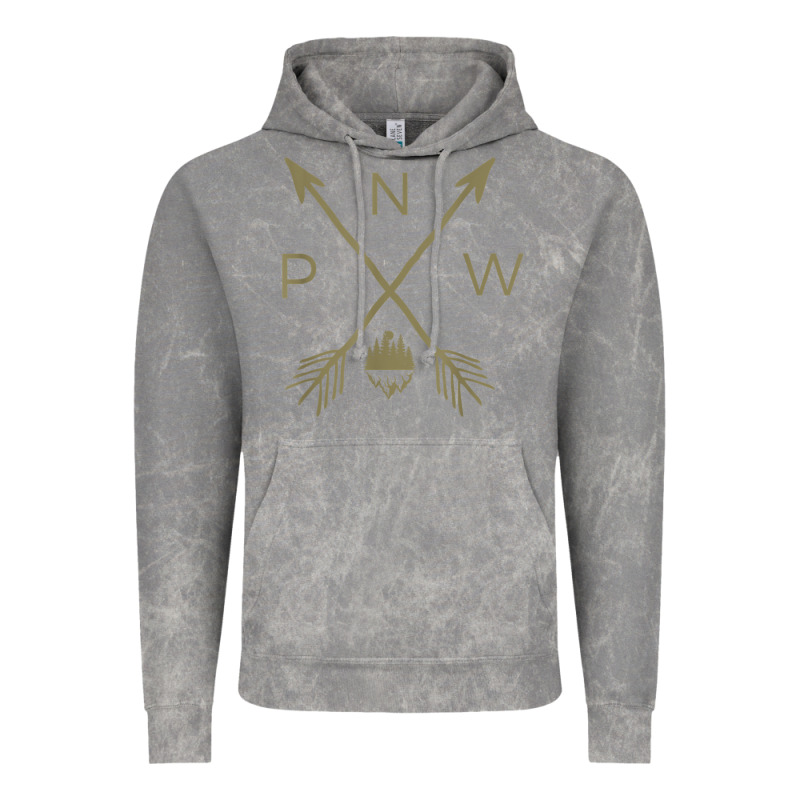 Pacific Northwest Mountain  Cool Pnw Pacific Northwest T Shirt Vintage Hoodie by ArtChic | Teevron