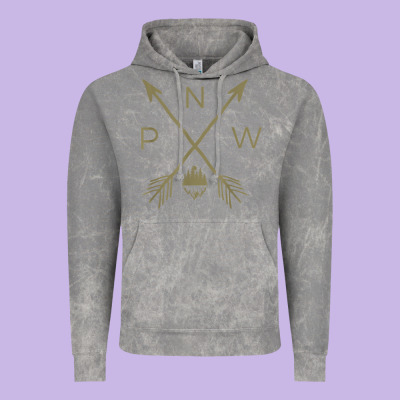 Pacific Northwest Mountain  Cool Pnw Pacific Northwest T Shirt Vintage Hoodie Designed By Artchic