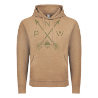 Vintage Coffee pacific northwest mountain  cool pnw pacific northwest t shirt Vintage Hoodie - ArtChic