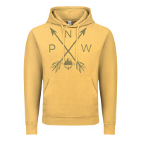 Vintage Mustard pacific northwest mountain  cool pnw pacific northwest t shirt Vintage Hoodie - ArtChic