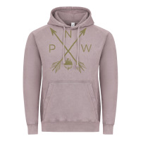 Vintage Zinc pacific northwest mountain  cool pnw pacific northwest t shirt Vintage Hoodie - ArtChic
