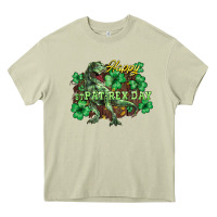 Mossy Happy St. Patrick's Day T-Rex Heavy Core Tee - HowdyJamesFarm