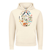 Vintage Artic Puffin Rock gift for fans puffin rock characters Vintage Hoodie - ArtChic