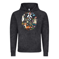 Vintage Black Puffin Rock gift for fans puffin rock characters Vintage Hoodie - ArtChic