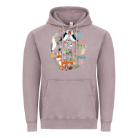 Vintage Zinc Puffin Rock gift for fans puffin rock characters Vintage Hoodie - ArtChic