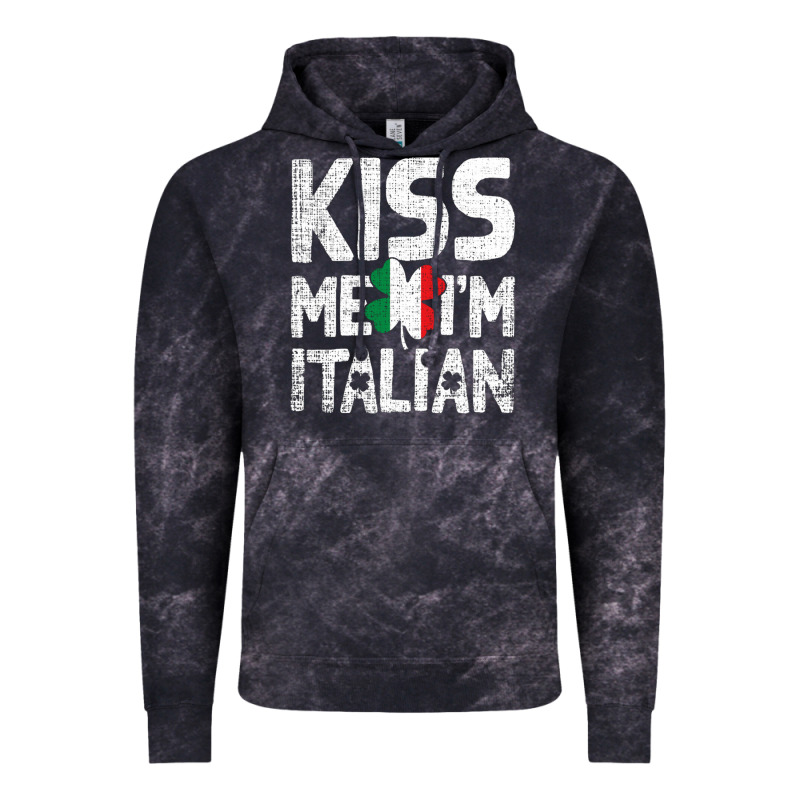 Kiss Me I'm Italian Vintage Hoodie by ArtChic | Teevron