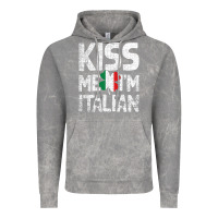 Cloud Rock Kiss Me I'm Italian Vintage Hoodie - ArtChic