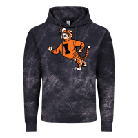 Cloud Black Vintage Walking Angry Tiger Idaho State Vintage Hoodie - ArtChic
