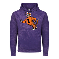 Cloud Purple Vintage Walking Angry Tiger Idaho State Vintage Hoodie - ArtChic