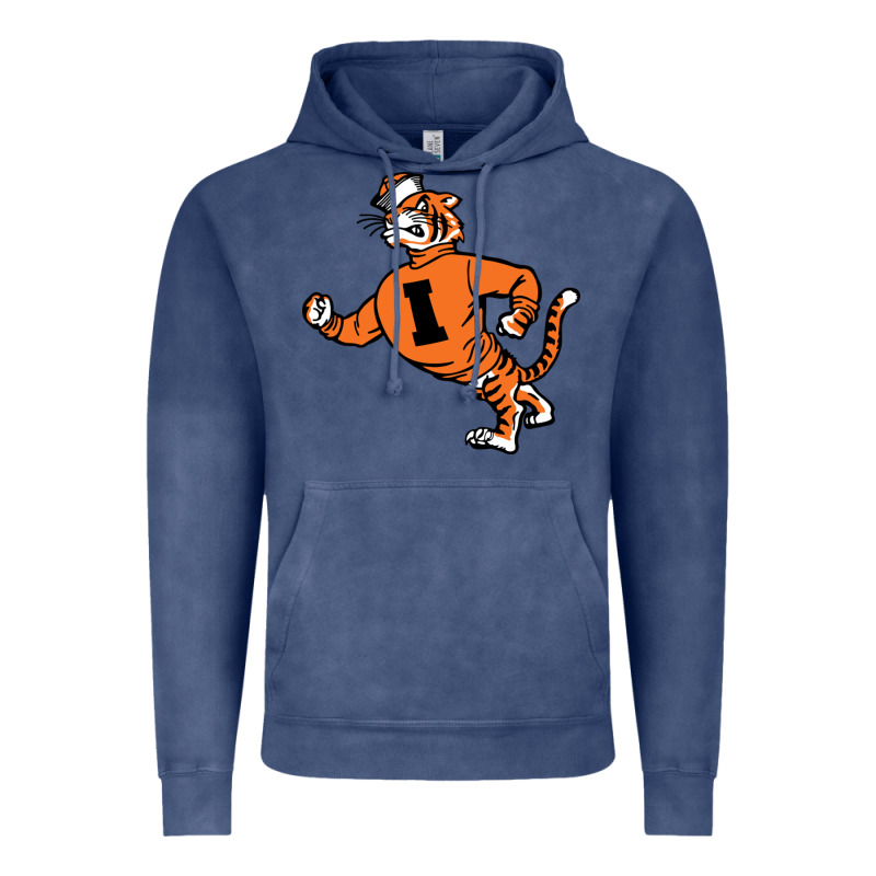 Vintage Walking Angry Tiger Idaho State Vintage Hoodie by ArtChic | Teevron