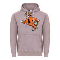 Vintage Zinc Vintage Walking Angry Tiger Idaho State Vintage Hoodie - ArtChic