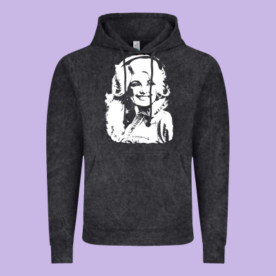 Dolly Parton Distressed Photo Vintage Hoodie Designed By Artchic