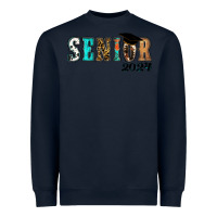 Navy western senior 2024 Heavyweight Sweatshirt - RanaPortraitStore