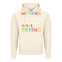 Vintage Artic mistakes are proof that you are trying teacher inspirational t shirt Vintage Hoodie - StudioElite