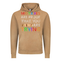 Vintage Camel mistakes are proof that you are trying teacher inspirational t shirt Vintage Hoodie - StudioElite
