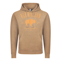Vintage Coffee vermillion south dakota bison distressed design t shirt Vintage Hoodie - StudioElite