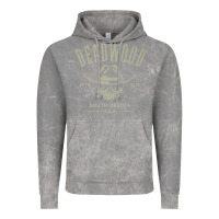 Cloud Rock deadwood south dakota usa distressed skull design souvenir premium t s Vintage Hoodie - StudioElite