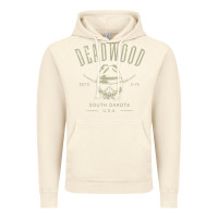 Vintage Artic deadwood south dakota usa distressed skull design souvenir premium t s Vintage Hoodie - StudioElite