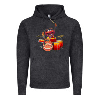 Vintage Black The muppets animal drummer Vintage Hoodie - StudioElite