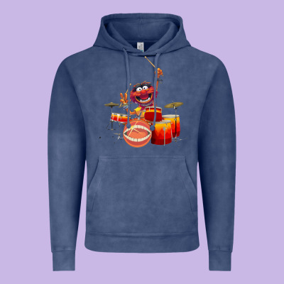 The Muppets Animal Drummer Vintage Hoodie Designed By Studioelite