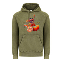 Vintage Olive The muppets animal drummer Vintage Hoodie - StudioElite