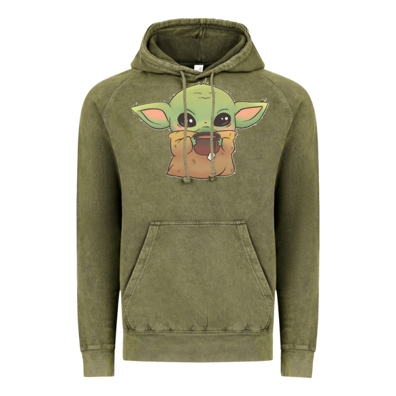 Baby Yoda Vintage Hoodie by StudioElite | Teevron