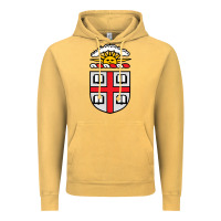 Vintage Mustard brown university Vintage Hoodie - StudioElite