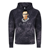 Cloud Black rbg ruth bader ginsburg feminist t shirt   signature art Vintage Hoodie - StudioElite