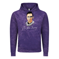 Cloud Purple rbg ruth bader ginsburg feminist t shirt   signature art Vintage Hoodie - StudioElite