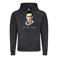 Vintage Black rbg ruth bader ginsburg feminist t shirt   signature art Vintage Hoodie - StudioElite