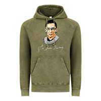 Vintage Olive rbg ruth bader ginsburg feminist t shirt   signature art Vintage Hoodie - StudioElite