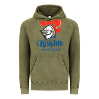 Vintage Olive newcastle knights Vintage Hoodie - StudioElite