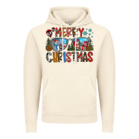 Vintage Artic merry christmas Vintage Hoodie - CowhideDigitalArt