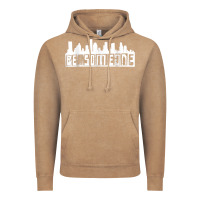 Vintage Coffee be someone h town houston texas skyline. t shirt Vintage Hoodie - StudioElite