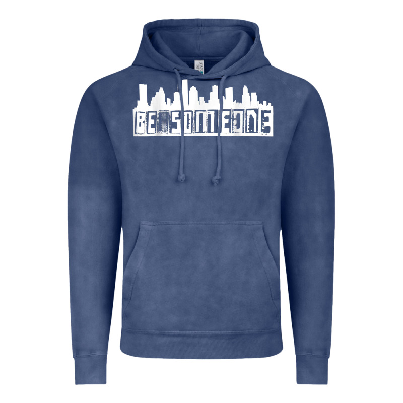Be Someone H Town Houston Texas Skyline. T Shirt Vintage Hoodie by StudioElite | Teevron