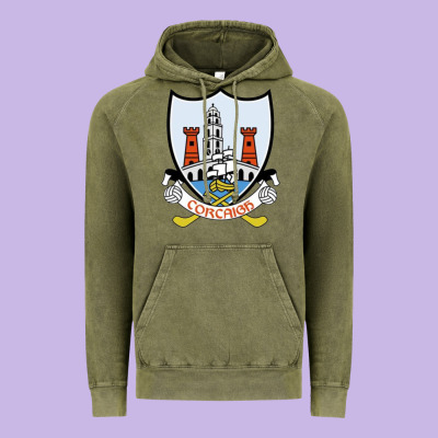 Cork Gaa Classic Vintage Hoodie Designed By Studioelite