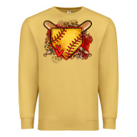 Antique Gold softball home plate Premium Sweatshirt - Jasminsmagicworld
