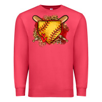 Cardinal softball home plate Premium Sweatshirt - Jasminsmagicworld