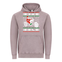 Vintage Zinc santa ridin motocycle Vintage Hoodie - StudioElite