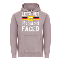 Vintage Zinc lets get schnitzel faced men women vintage oktoberfest t shirt Vintage Hoodie - StudioElite