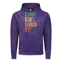 Cloud Purple sorry can't tennis bye funny vintage retro tennis player t shirt Vintage Hoodie - StudioElite