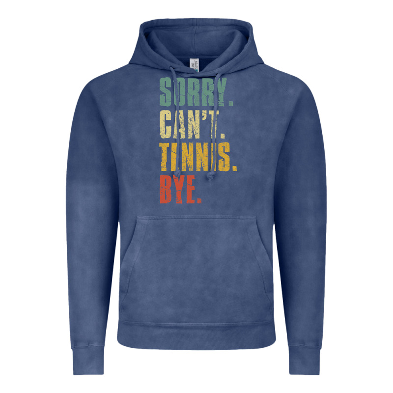 Sorry Can't Tennis Bye Funny Vintage Retro Tennis Player T Shirt Vintage Hoodie by StudioElite | Teevron