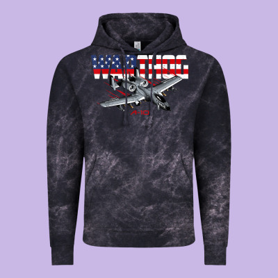 Military Airplane A-10 Warthog American Flag Vintage Hoodie Designed By Studioelite
