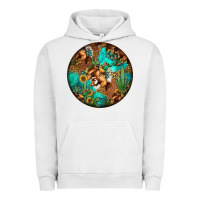 Western Pattern Circle Urban Hoodie | Teevron