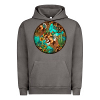 Pigment Tornado western pattern circle Urban Hoodie - Jasminsmagicworld