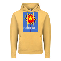 Vintage Mustard The Essential Design-(Catherine-Wheel) Vintage Hoodie - StudioElite