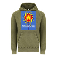 Vintage Olive The Essential Design-(Catherine-Wheel) Vintage Hoodie - StudioElite