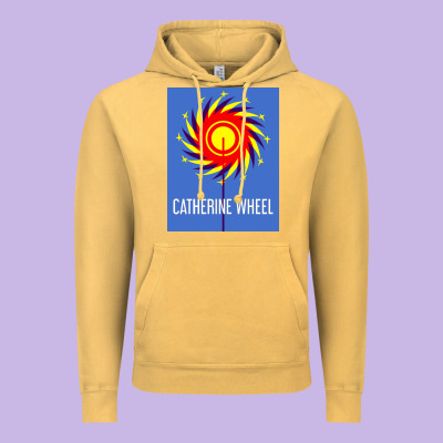 The Essential Design-(catherine-wheel) Vintage Hoodie Designed By Studioelite