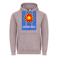 Vintage Zinc The Essential Design-(Catherine-Wheel) Vintage Hoodie - StudioElite